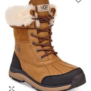 UGG Adirondack lll Wool Sheepskin Lined Waterproof Winter Boots Like LL Bean